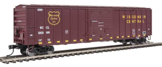 Walthers Mainline HO 50' ACF Exterior Post Boxcar - Wisconsin Central #25399