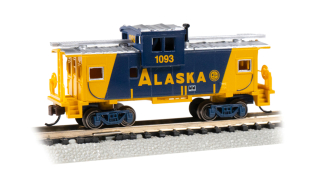 Bachmann N 36 FT Wide-Vision Caboose - Alaska #1093