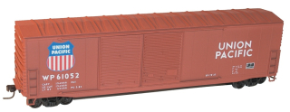 ACCURAIL HO 50' Welded-Side Double-Door Boxcar - Union Pacific WP #61052 - Kit
