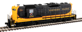 Walthers Mainline HO EMD GP9 - Phase II - Northern Pacific #206 - DCC + Sound