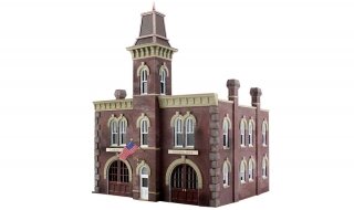 Woodland Scenics Fire Station No 3 - N Scale Kit