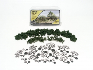 Woodland Scenics - Stavebnice listnatých stromů (1.9 cm - 7.6 cm)