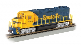 Bachmann HO EMD GP40 - Santa Fe #3508 - DCC