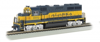 Bachmann HO EMD GP40 - Alaska #3002 - DCC + Sound