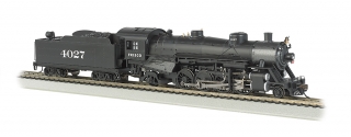 Bachmann HO Light Mikado 2-8-2 - Frisco #4027